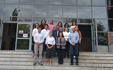 Visita del Organismo de Formalización de la Propiedad Informal de Perú.